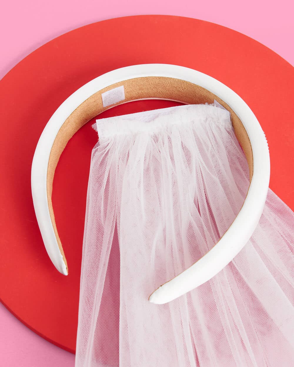 Bachelorette Party Bridal Gift Headband w/ Removable Veil