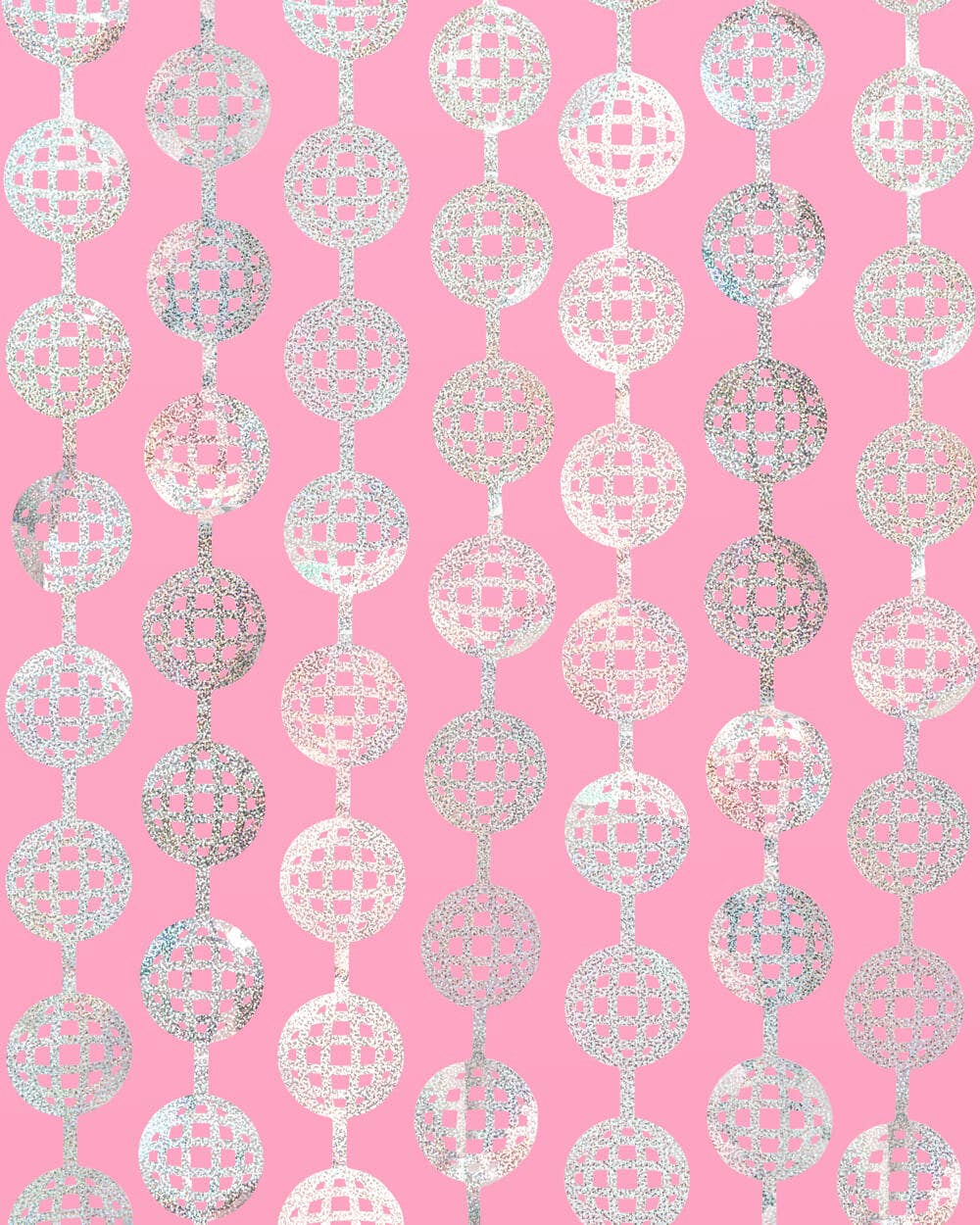 Disco Ball Foil Curtain