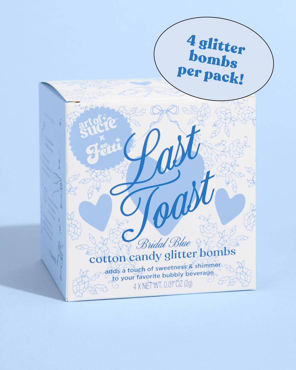 Last Toast Glitter Cotton Candy Bombs