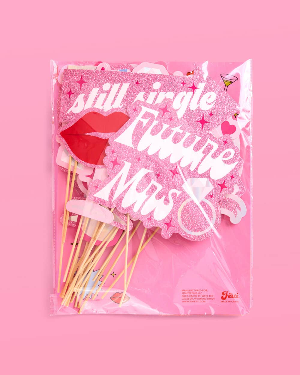 Bachelorette Party Props / Photo Booth Set