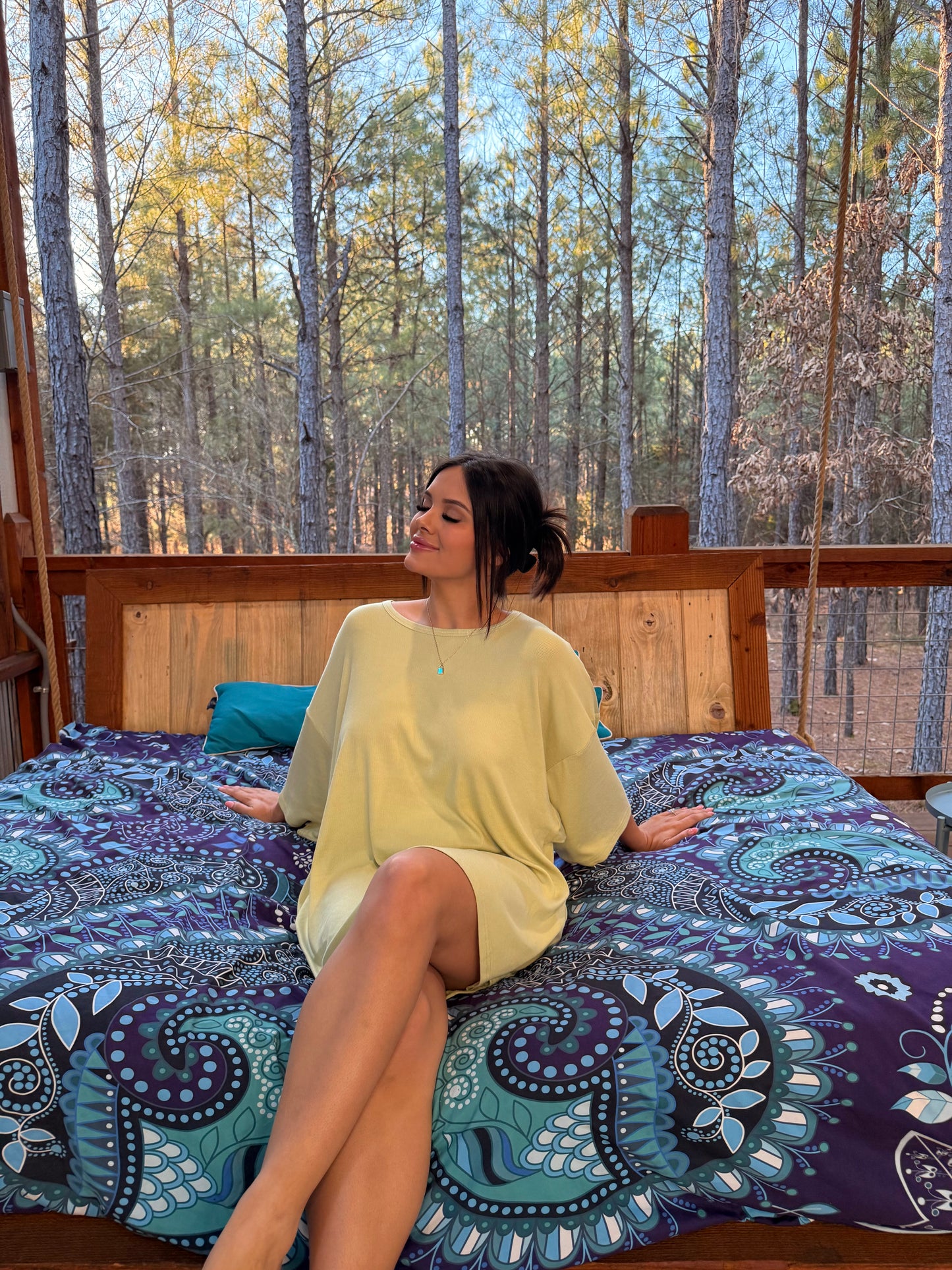 Spring Lime Sleep Shirt