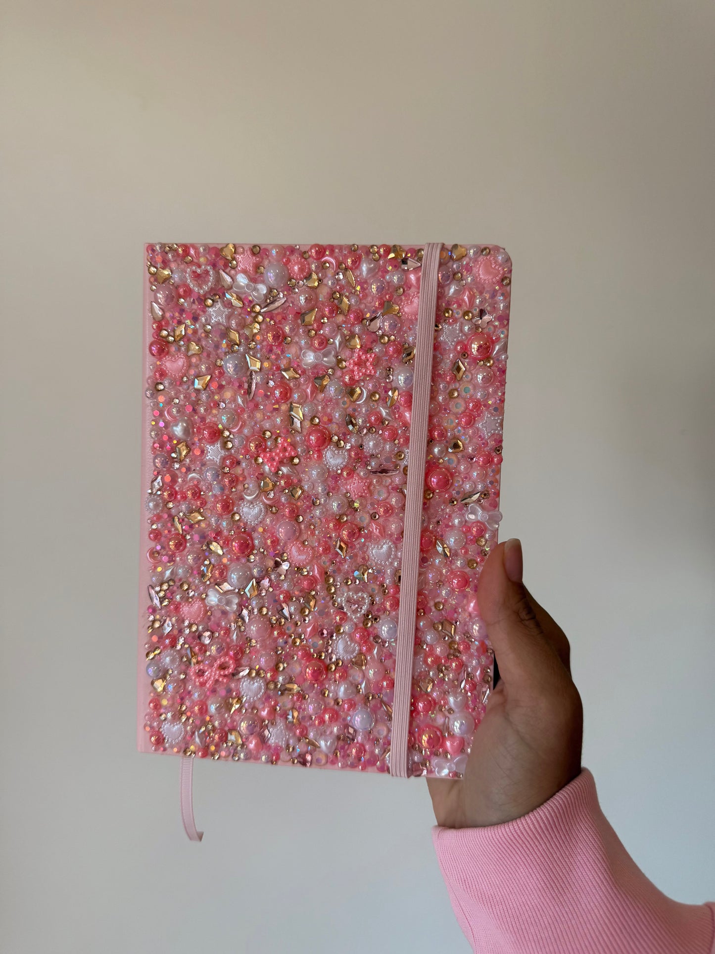 Pretty Pink & Pearls Notebook