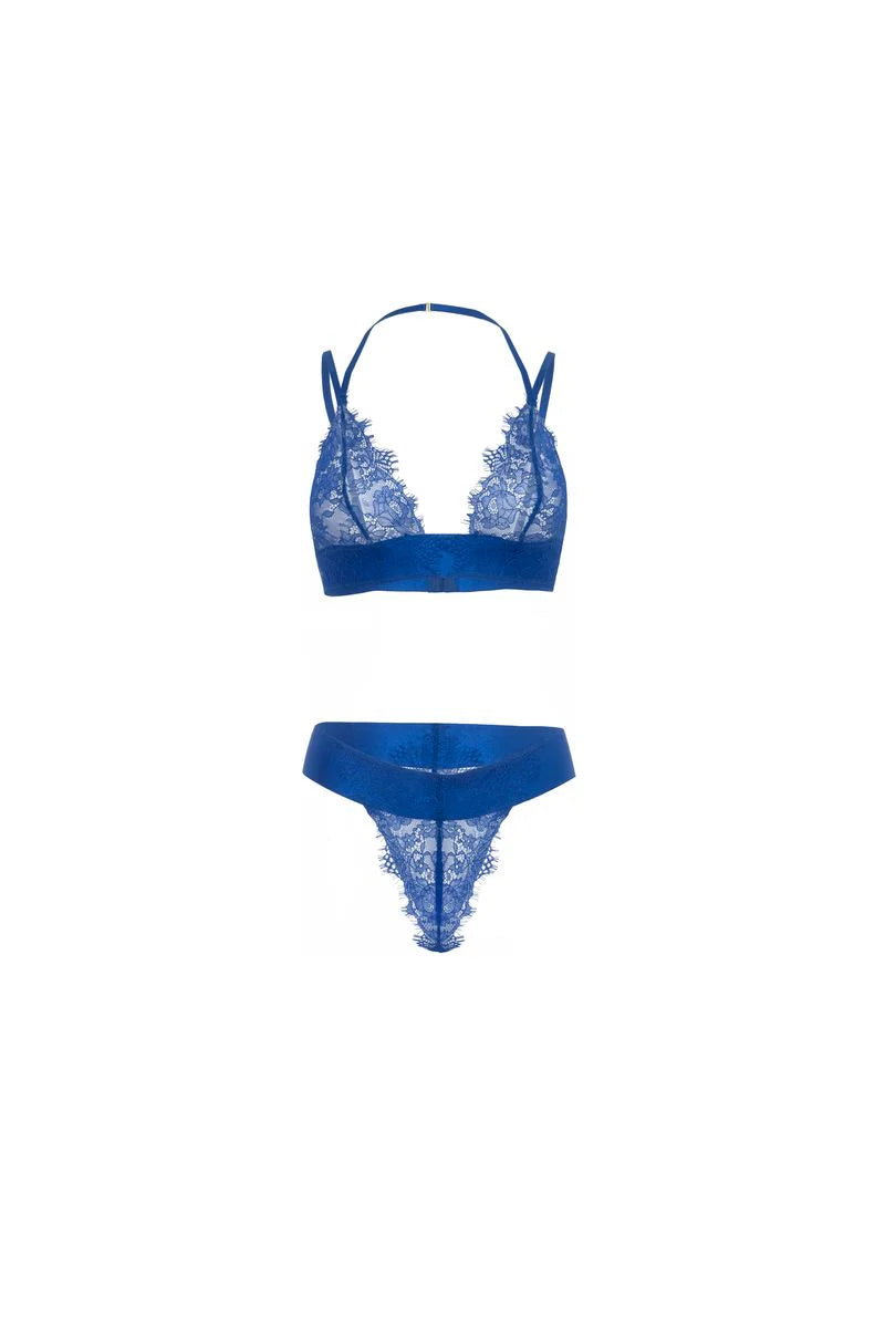Raven Lace Bra Set