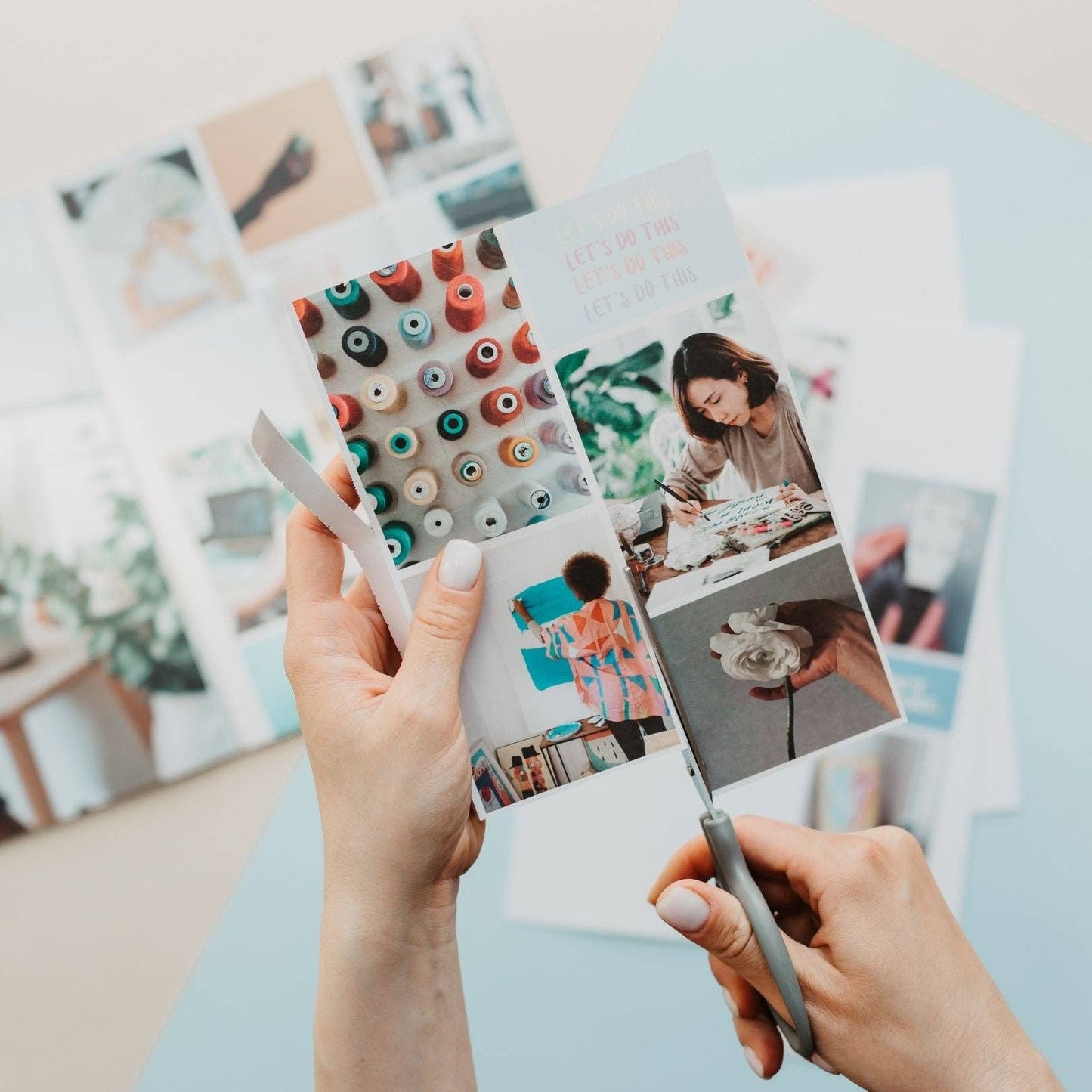 Vision Board Book – Vibrant Dream Board for Women