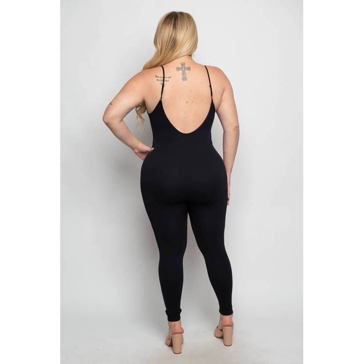 Queen seamless bodycon jumpsuit