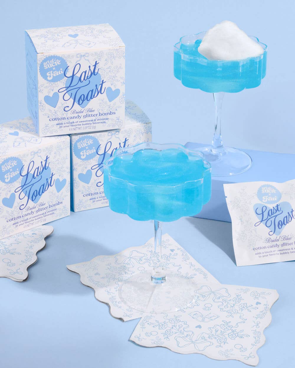 Last Toast Glitter Cotton Candy Bombs