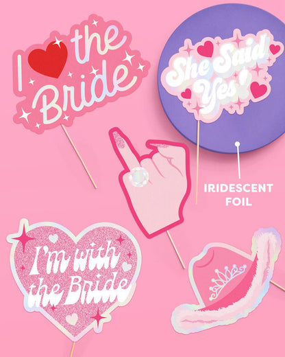 Bachelorette Party Props / Photo Booth Set