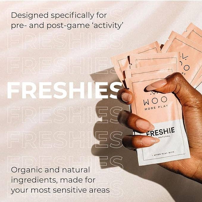 Freshies Feminine Wipes (10 Count) -  Hypoallergenic Natural