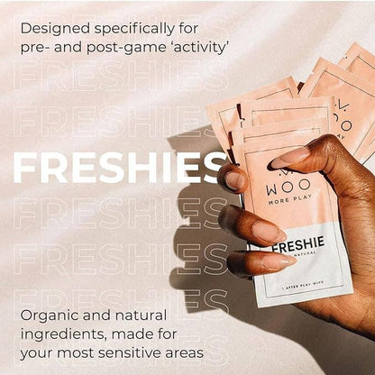 Freshies Feminine Wipes (10 Count) -  Hypoallergenic Natural