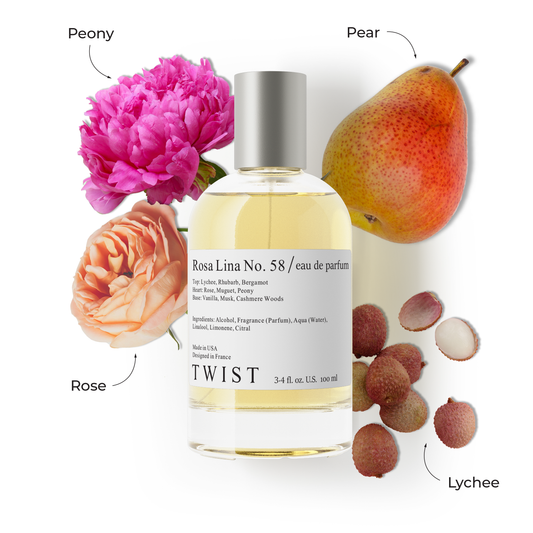 Twist Rosa Lina No. 58 Inspired by Perfume De Marly Delina