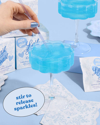 Last Toast Glitter Cotton Candy Bombs