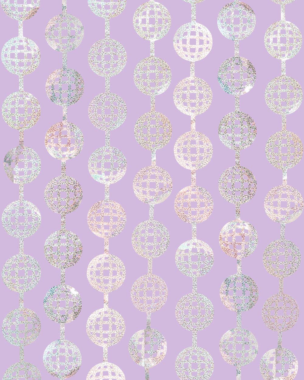 Disco Ball Foil Curtain