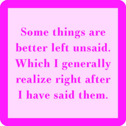 COASTER Left Unsaid