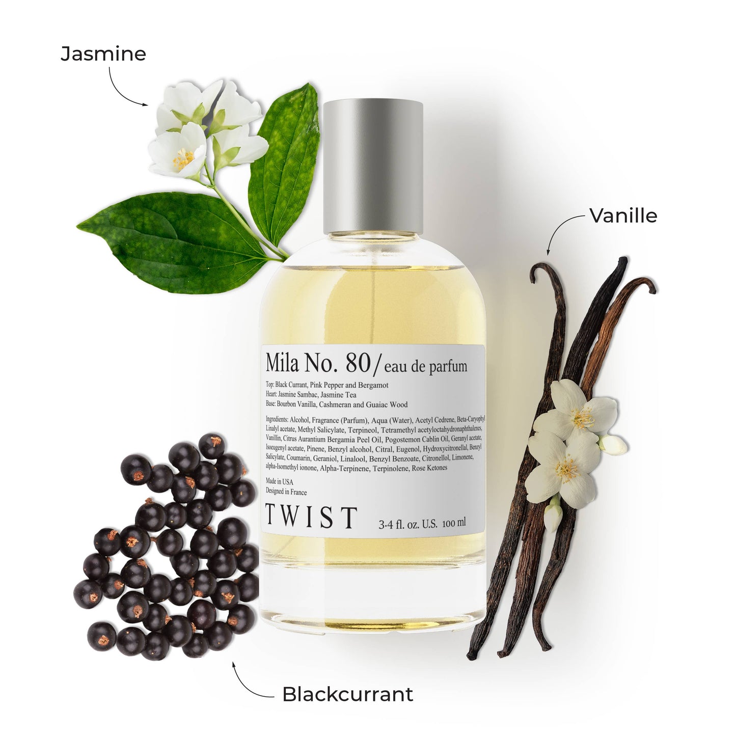 Twist Mila No. 80 - Inspired by V. Donna Born In Roma EDP