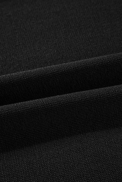 Contrast Trim Top And Pants Set