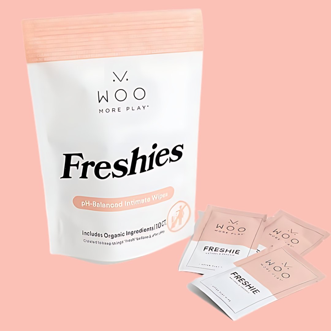 Freshies Feminine Wipes (10 Count) -  Hypoallergenic Natural