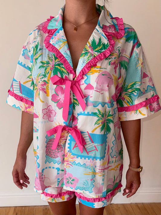 Beach Barbie Pajama Set