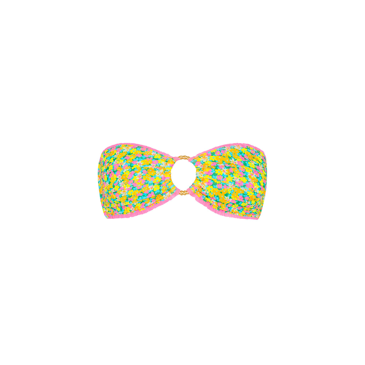 Decorative Strapless Bikini Top - Hula Honey