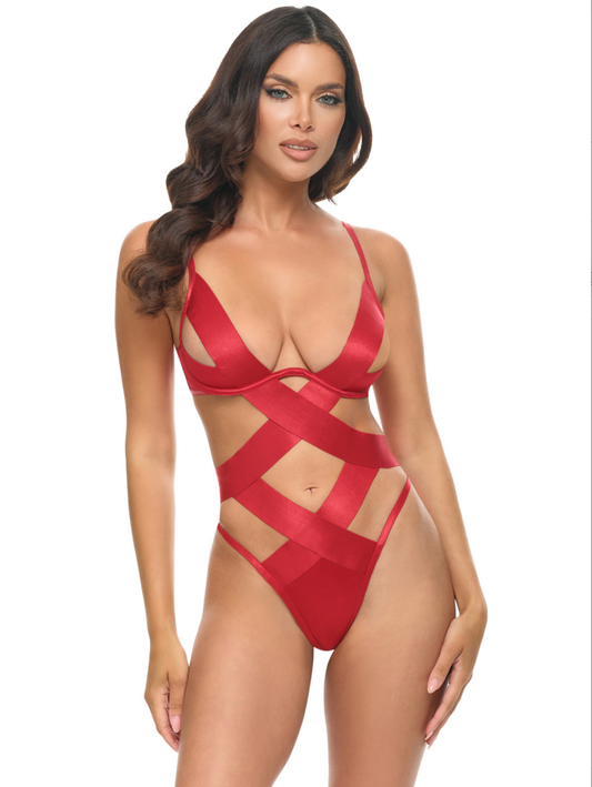 Red Camille Teddy