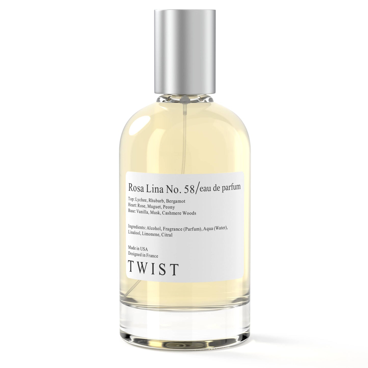 Twist Rosa Lina No. 58 Inspired by Perfume De Marly Delina