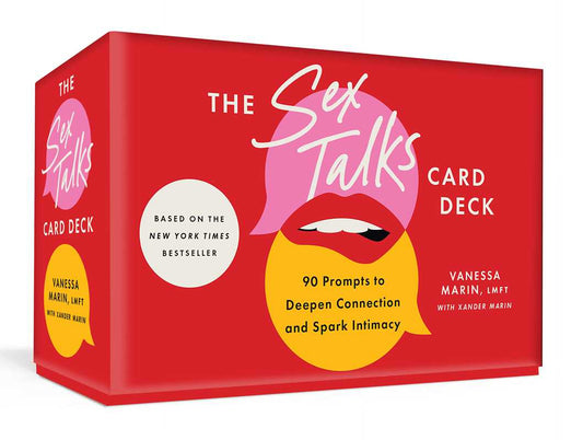 Sex Talks Card Deck and Guidebook by Vanessa Marin